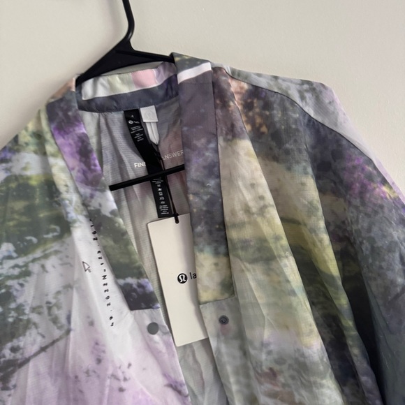 🆕💙 Lululemon LAB Oversized Vented Jacket - Apparition Multi - Picture 5 of 14